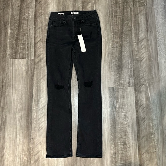 Vigoss Denim - Vigoss Ace Straight Leg Distressed Jeans - 26